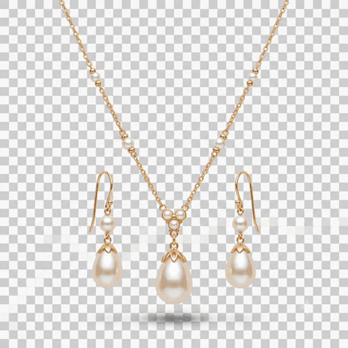 A fine gold necklace